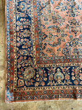 Load image into Gallery viewer, Leyla, Antique Persian Kashan rug, 8'7 x 11'7