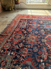 Load image into Gallery viewer, Aryana, Antique Persian Karajeh rug circa 1910, 11’10 x 14’4