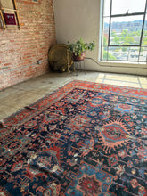 Load image into Gallery viewer, Aryana, Antique Persian Karajeh rug circa 1910, 11’10 x 14’4