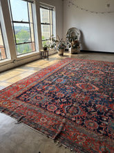 Load image into Gallery viewer, Aryana, Antique Persian Karajeh rug circa 1910, 11’10 x 14’4