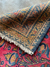 Load image into Gallery viewer, Ara, Antique Persian Lilian scatter rug, 3 x 3'6