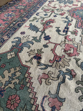 Load image into Gallery viewer, Maryam, antique Persian Heriz/Serapi, 14'4 x 15'