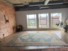 Load image into Gallery viewer, Emir, Antique Turkish Oushak, 9'6 x 12'10