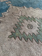 Load image into Gallery viewer, Emir, Antique Turkish Oushak, 9'6 x 12'10