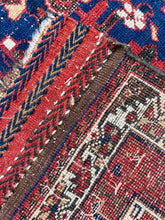 Load image into Gallery viewer, Vadood, antique Afshar tribal rug, 4x5’