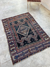 Load image into Gallery viewer, Nure, Afshar tribal scatter rug circa 1930s, 3’7 x 5