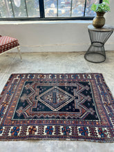 Load image into Gallery viewer, Nure, Afshar tribal scatter rug circa 1930s, 3’7 x 5