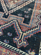 Load image into Gallery viewer, Nure, Afshar tribal scatter rug circa 1930s, 3’7 x 5