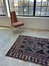 Load image into Gallery viewer, Nure, Afshar tribal scatter rug circa 1930s, 3’7 x 5