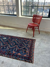 Load image into Gallery viewer, Nure, Afshar tribal scatter rug circa 1930s, 3’7 x 5