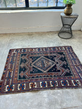 Load image into Gallery viewer, Nure, Afshar tribal scatter rug circa 1930s, 3’7 x 5