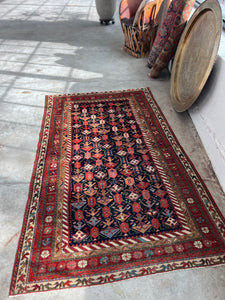 Hazhir, 1920s NW Persian rug,  3’9 x 6’3
