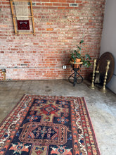 Load image into Gallery viewer, Kamran, antique Persian Ardabil runner, 4’7-10’4
