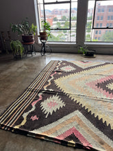 Load image into Gallery viewer, Lale, vintage Turkish kilim, 8’6 x 11’2
