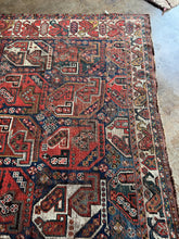 Load image into Gallery viewer, Jabari, Antique Persian Shiraz tribal rug, 7’5 x 9’8
