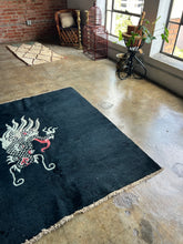 Load image into Gallery viewer, Jigme, Tibeton dragon rug, 5&#39; x 5&#39; 10&quot;
