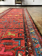 Load image into Gallery viewer, Zari, antique Persian Malayer runner, circa 1920s, 3’10 x 12’8
