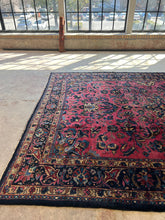 Load image into Gallery viewer, Armig, antique Persian Lilian rug, 8’10 x 11’8
