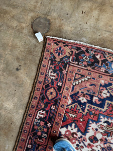 Abtin, vintage Persian Heriz, 7’8 x 11’5