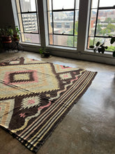 Load image into Gallery viewer, Lale, vintage Turkish kilim, 8’6 x 11’2
