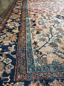 Amalia, antique Persian Lilian 9’1 x 12’7