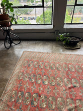 Load image into Gallery viewer, Aazar, vintage Afghan rug, 6 x 8’3
