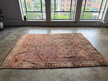 Load image into Gallery viewer, Gulbibi, vintage Baluch tribal rug, 7x10
