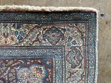 Load image into Gallery viewer, Ruhi, vintage Kashmir scatter rug, 4’6 x 7’6
