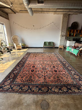 Load image into Gallery viewer, Amalia, antique Persian Lilian 9’1 x 12’7
