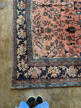 Load image into Gallery viewer, Amalia, antique Persian Lilian 9’1 x 12’7
