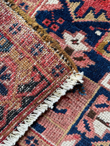 Abtin, vintage Persian Heriz, 7’8 x 11’5