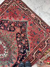 Load image into Gallery viewer, Kambiz, Antique Jozan Persian Sarouk Farahan rug, 3’11 x 6
