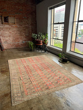 Load image into Gallery viewer, Aazar, vintage Afghan rug, 6 x 8’3
