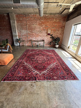 Load image into Gallery viewer, Roya, vintage Persian Heriz, 9’ 11’5 x 13’
