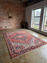 Load image into Gallery viewer, Abtin, vintage Persian Heriz, 7’8 x 11’5
