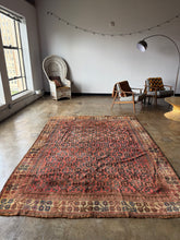 Load image into Gallery viewer, Gulbibi, vintage Baluch tribal rug, 7x10

