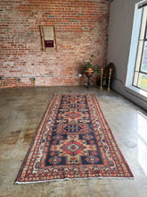 Load image into Gallery viewer, Kamran, antique Persian Ardabil runner, 4’7-10’4
