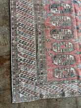 Load image into Gallery viewer, Aazar, vintage Afghan rug, 6 x 8’3
