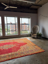 Load image into Gallery viewer, Amira, Antique Turkish Oushak, circa late 1800s, 9&#39;8 x 14&#39;5
