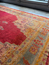 Load image into Gallery viewer, Amira, Antique Turkish Oushak, circa late 1800s, 9&#39;8 x 14&#39;5
