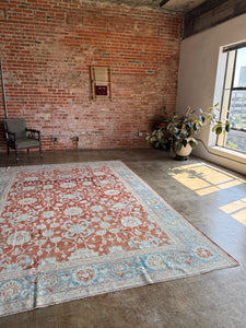 Aleni, Antique Persian Lilian rug, 8'2 x 11'8