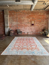 Load image into Gallery viewer, Aleni, Antique Persian Lilian rug, 8&#39;2 x 11&#39;8
