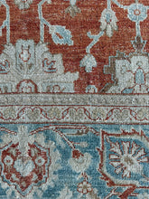 Load image into Gallery viewer, Aleni, Antique Persian Lilian rug, 8&#39;2 x 11&#39;8
