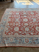 Load image into Gallery viewer, Aleni, Antique Persian Lilian rug, 8&#39;2 x 11&#39;8
