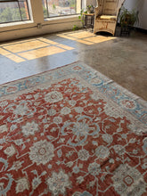 Load image into Gallery viewer, Aleni, Antique Persian Lilian rug, 8&#39;2 x 11&#39;8
