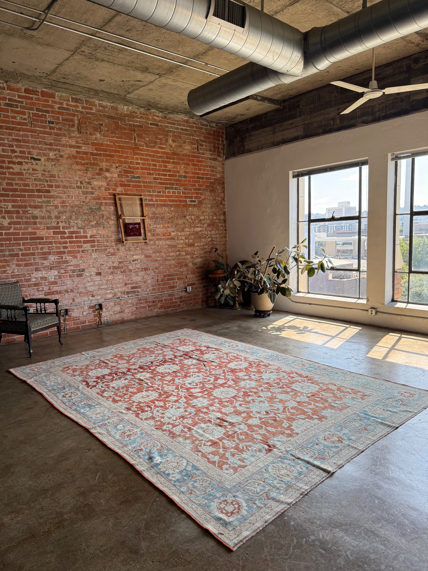 Aleni, Antique Persian Lilian rug, 8'2 x 11'8