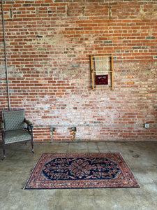 Arous, antique Persian Lilian, 3'6 x 5'5