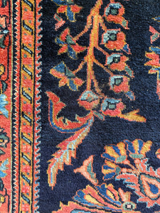 Arous, antique Persian Lilian, 3'6 x 5'5