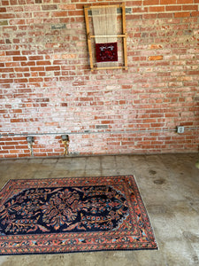 Arous, antique Persian Lilian, 3'6 x 5'5
