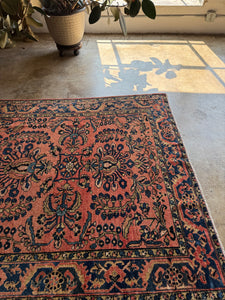 Garod, Antique Persian Lilian rug, 5 x 5'10